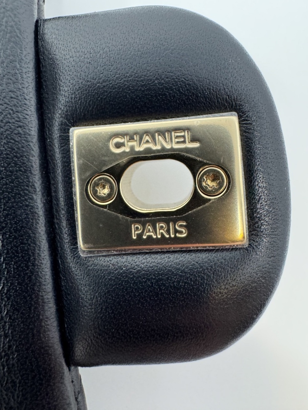 Chanel Lambskin Mini Rectangular Classic Flap Black - Picture 11 of 12